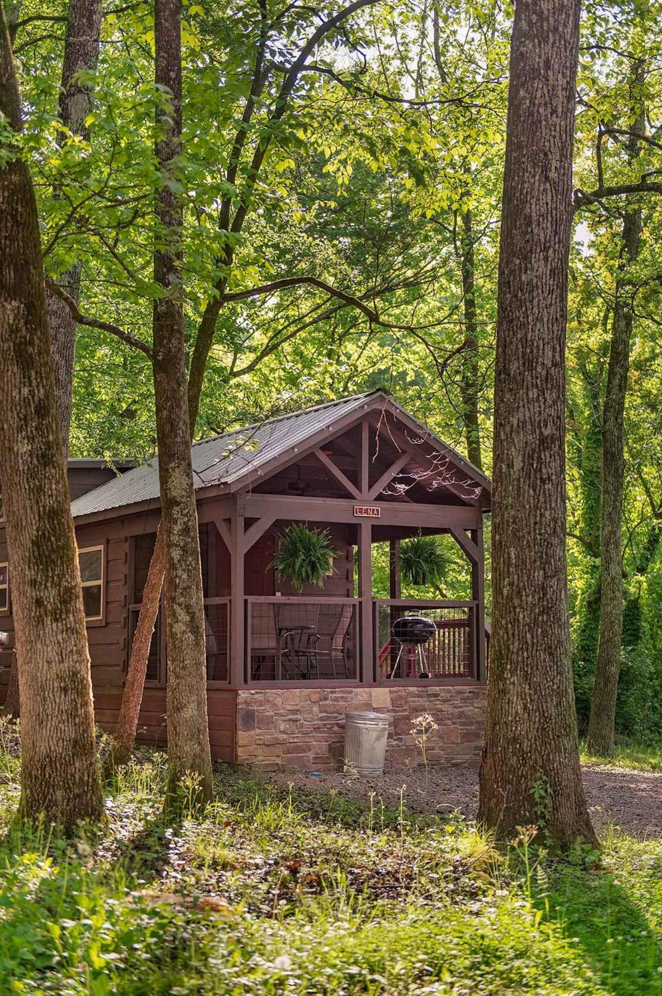 Lena Cabin Wooded Tiny Cabin - Hot Tub 채터누가 외부 사진
