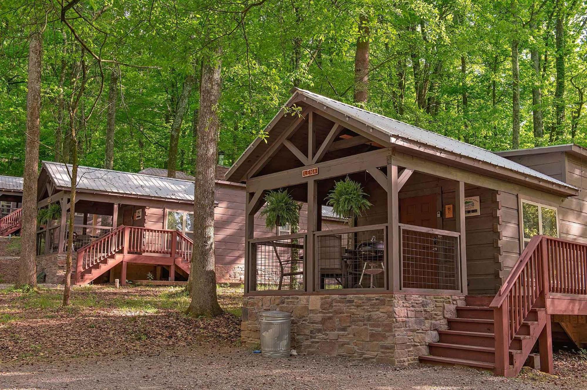 Lena Cabin Wooded Tiny Cabin - Hot Tub 채터누가 외부 사진