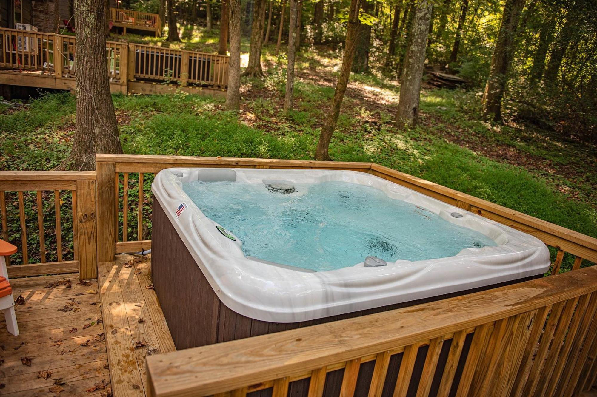 Lena Cabin Wooded Tiny Cabin - Hot Tub 채터누가 외부 사진